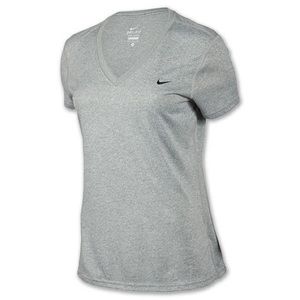 Nike WOMENS Dri-Fit Legend V-NECK Polyester TShirt